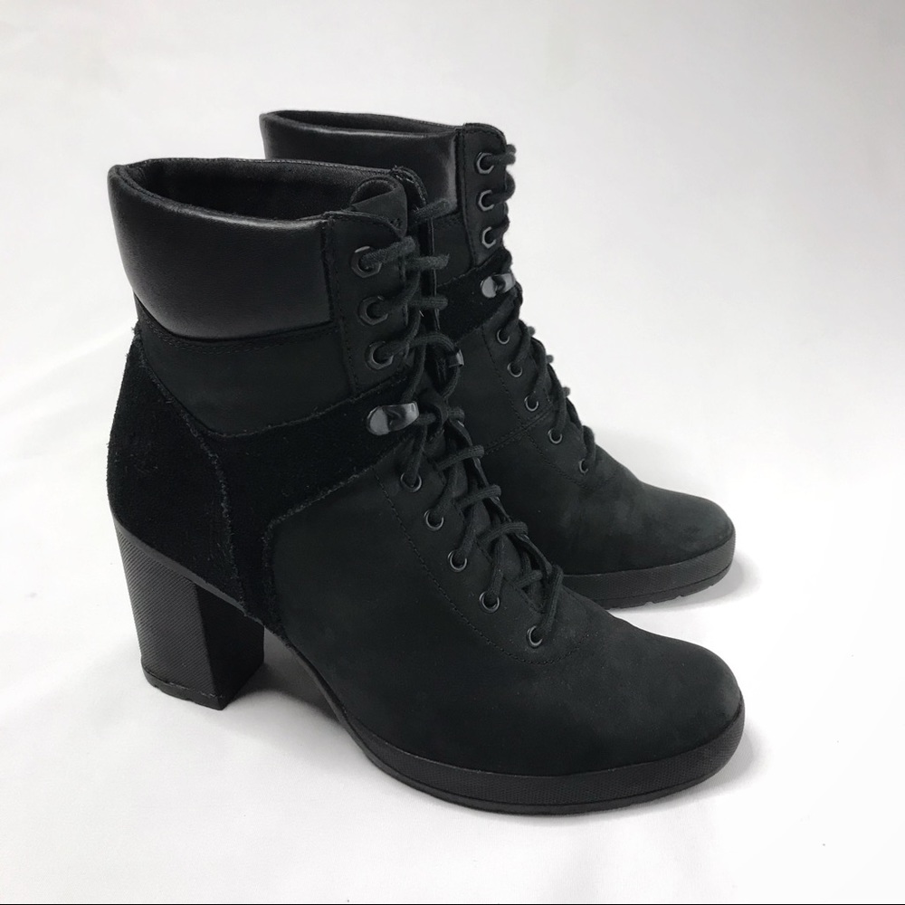 Timberland Camdale High Heeled Lace Up Boot Size 10 - Picture 2 of 9